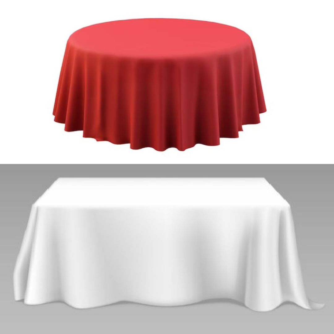Table Cloth Banner | Transform Your Tabletop with Elegant Cloth Banner | Cloth Material