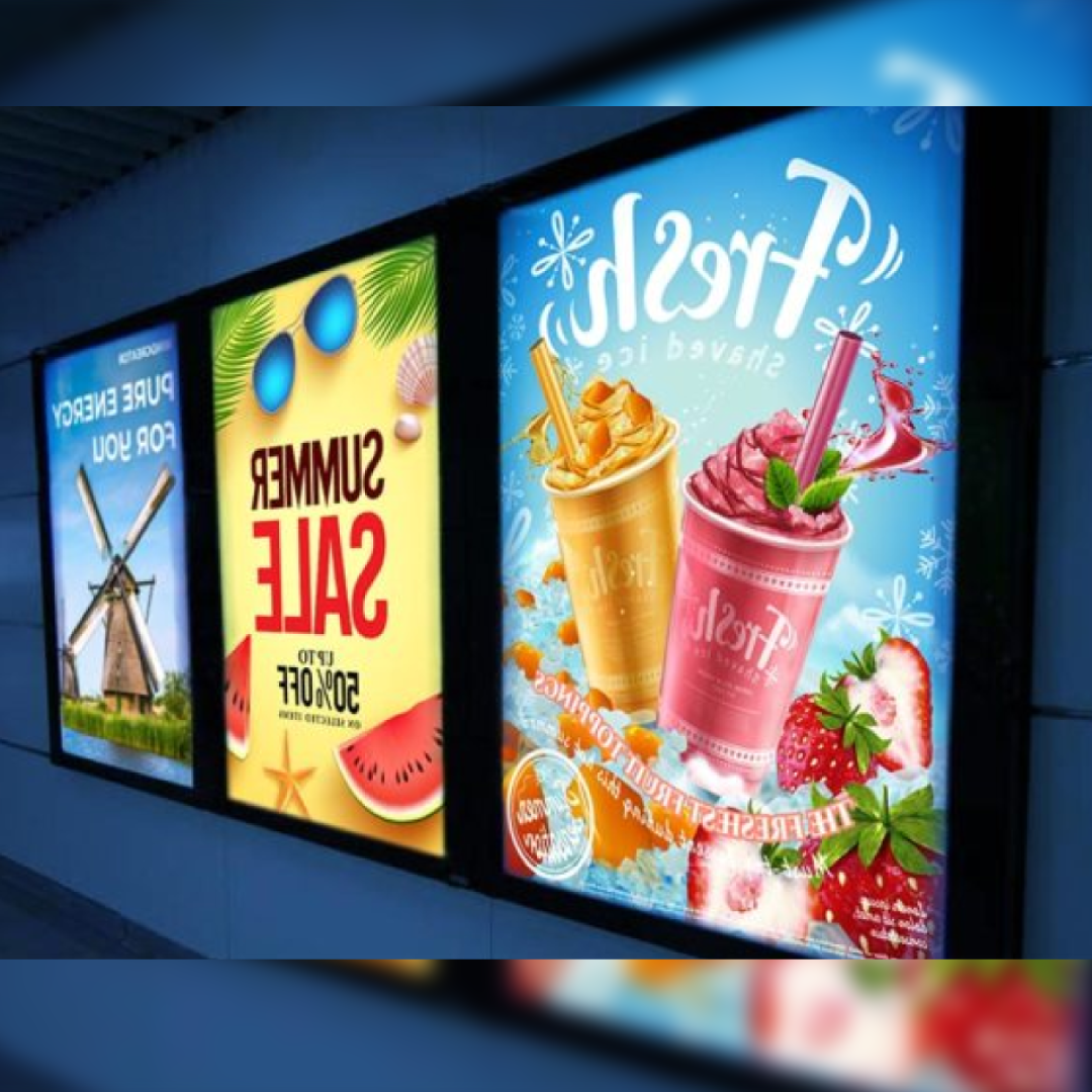 Backlit Banner Sheet | Illuminate Your Message with Shine | Soft PVC Single Sided Print Film