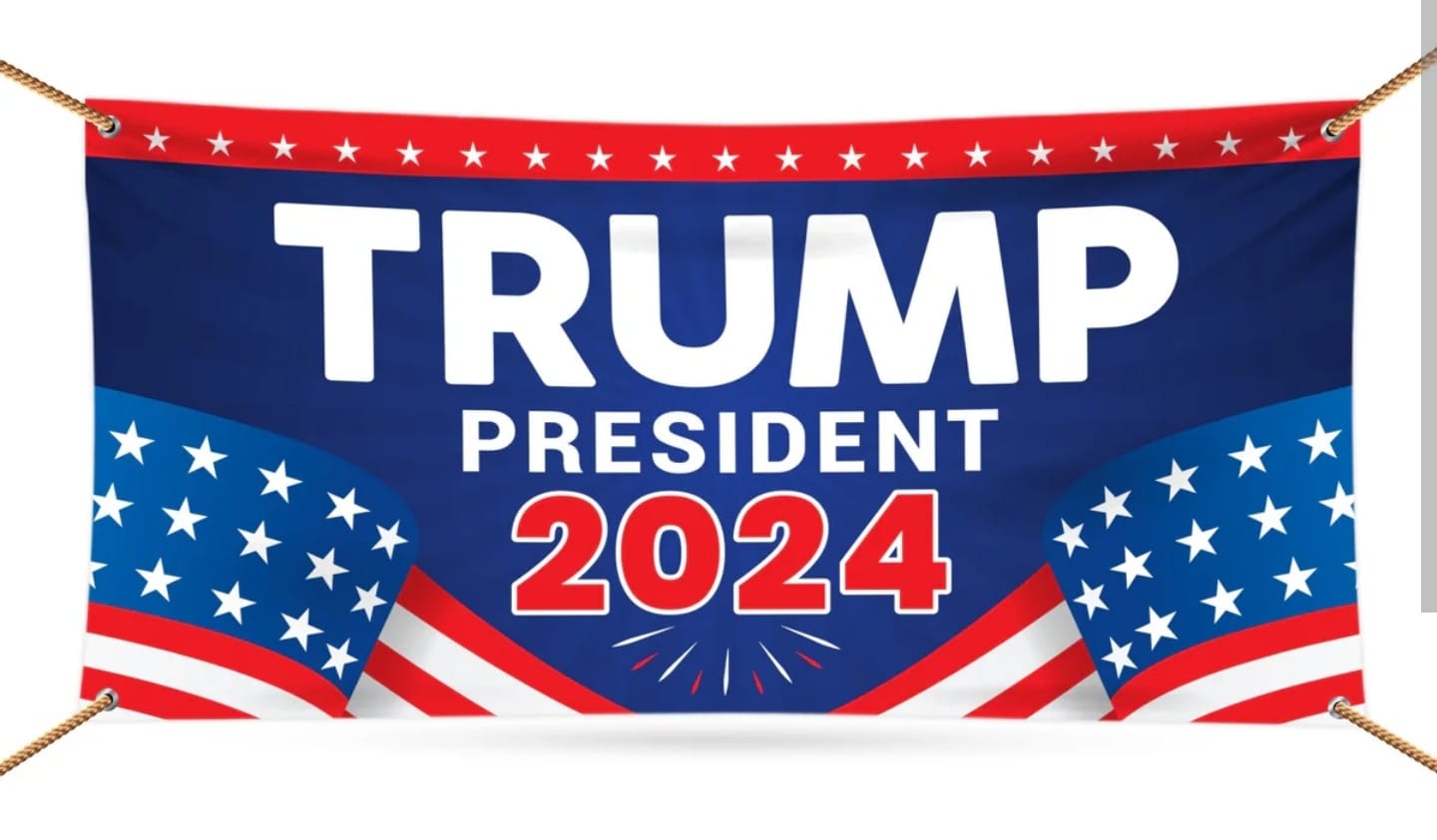 Trump Banner | Quality Prints for Trump Support! | 500gsm Single Sided Print